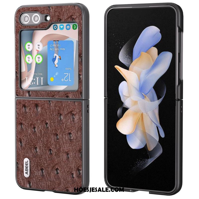 Case Hoesje Samsung Galaxy Z Flip 5 Telefoonhoesje Abeel Struisvogelstijl