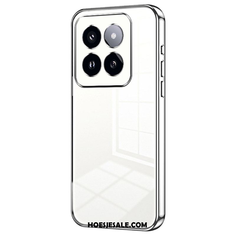 Case Hoesje Xiaomi 14 Pro Telefoonhoesje Metallic Stijlranden