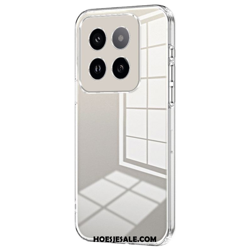 Case Hoesje Xiaomi 14 Pro Telefoonhoesje Metallic Stijlranden