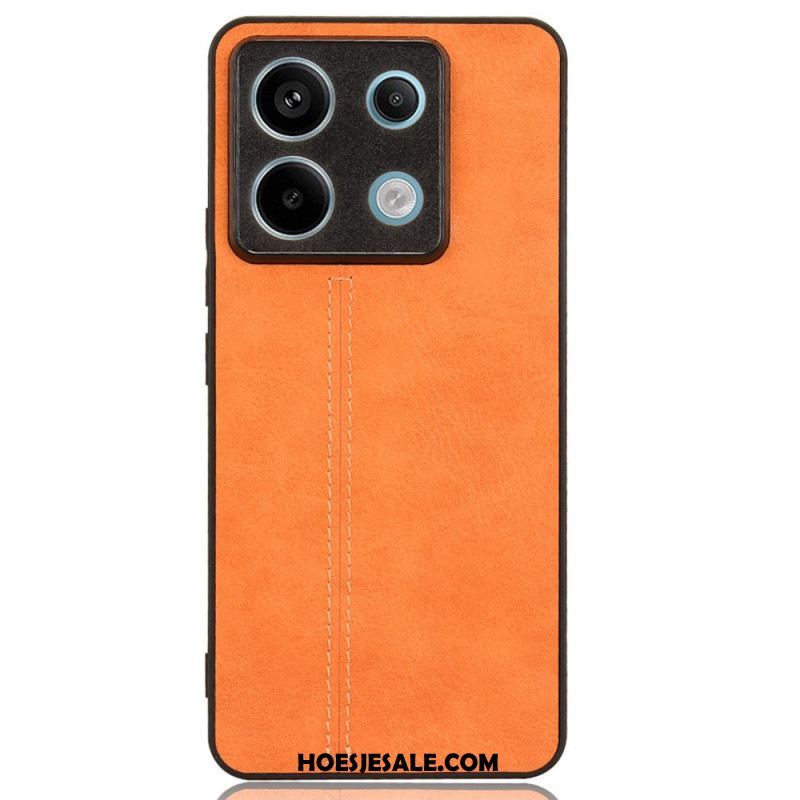 Case Hoesje Xiaomi Redmi Note 13 Pro 5g Telefoonhoesje Kunstleer Stiksels