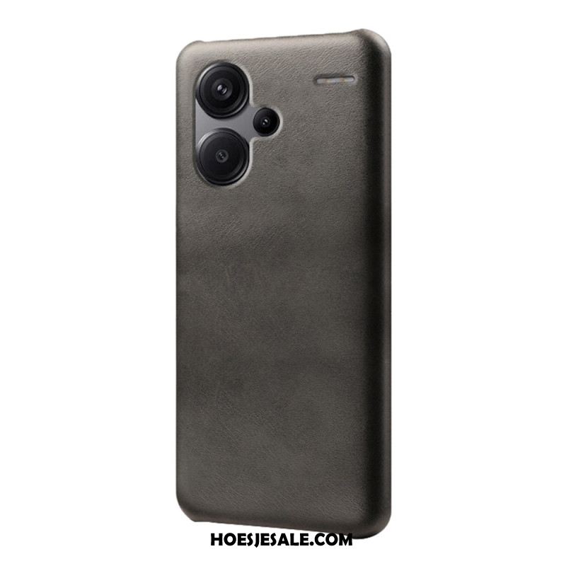 Case Hoesje Xiaomi Redmi Note 13 Pro Plus 5g Telefoonhoesje Ledereffect