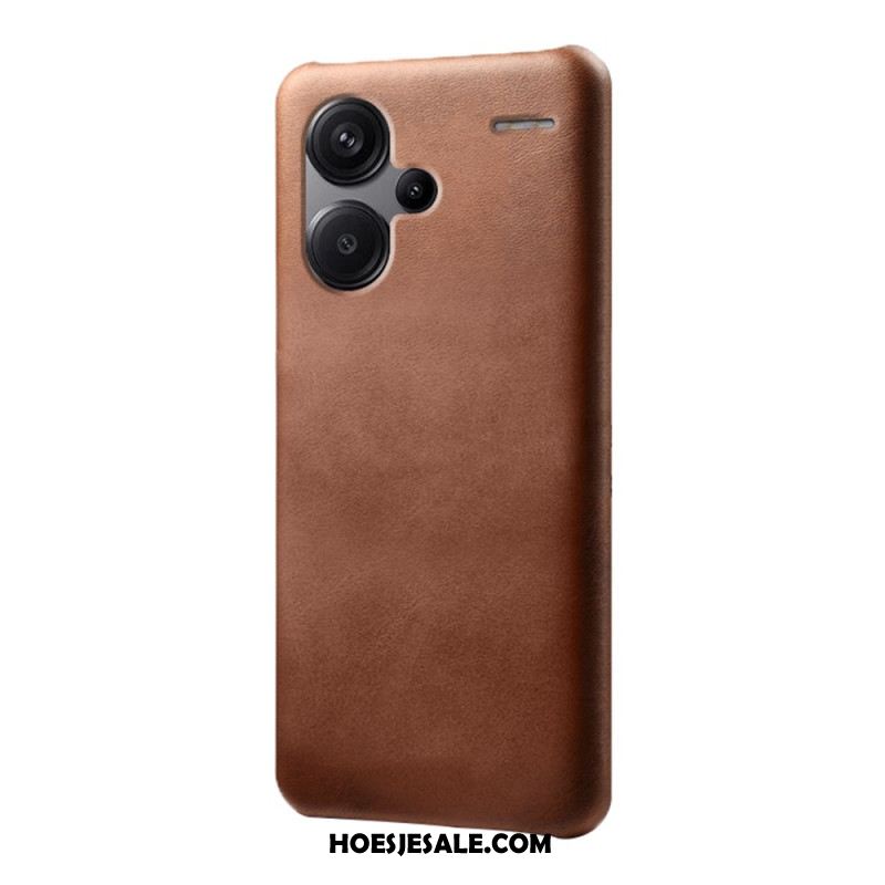 Case Hoesje Xiaomi Redmi Note 13 Pro Plus 5g Telefoonhoesje Ledereffect