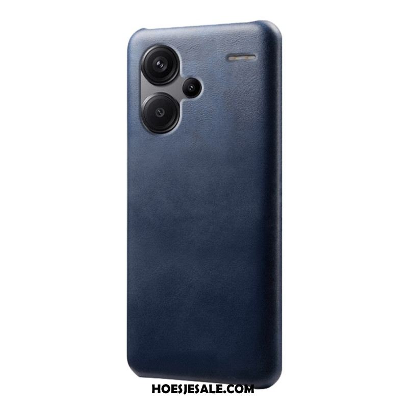 Case Hoesje Xiaomi Redmi Note 13 Pro Plus 5g Telefoonhoesje Ledereffect