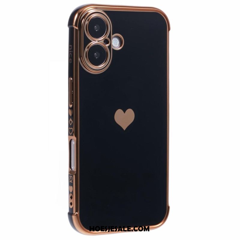 Case Hoesje iPhone 16 Plus Telefoonhoesje Hart