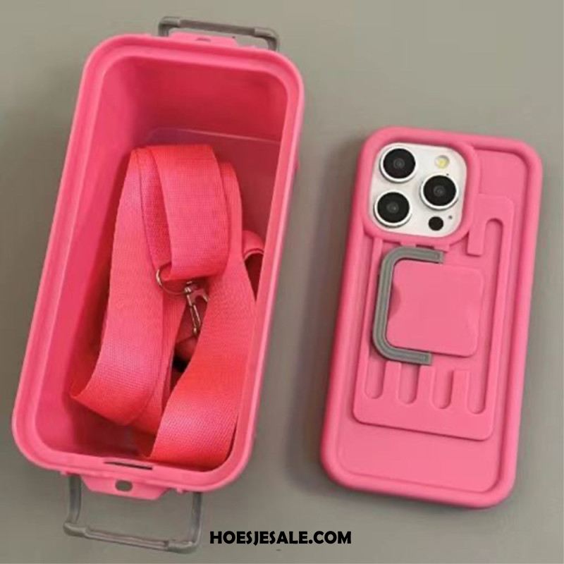 Case Hoesje iPhone 16 Pro Telefoonhoesje Met Opbergdoos Uit De Xx-serie