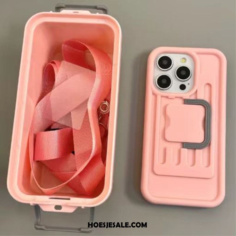 Case Hoesje iPhone 16 Pro Telefoonhoesje Met Opbergdoos Uit De Xx-serie