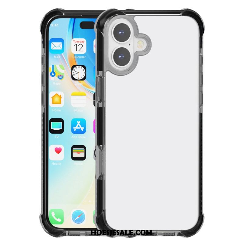 Case Hoesje iPhone 16 Telefoonhoesje Gekleurde Randen