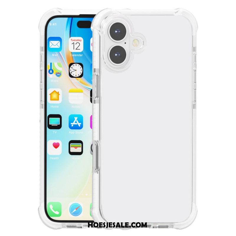 Case Hoesje iPhone 16 Telefoonhoesje Gekleurde Randen