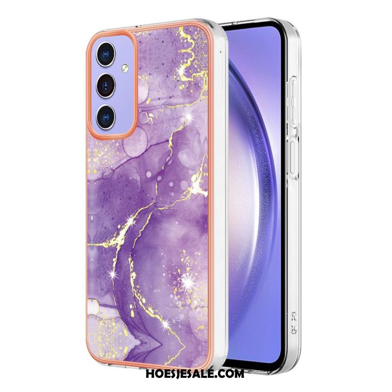 Cover Hoesje Samsung Galaxy A15 5g Telefoonhoesje Marmereffect