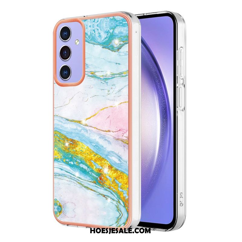 Cover Hoesje Samsung Galaxy A15 5g Telefoonhoesje Marmereffect