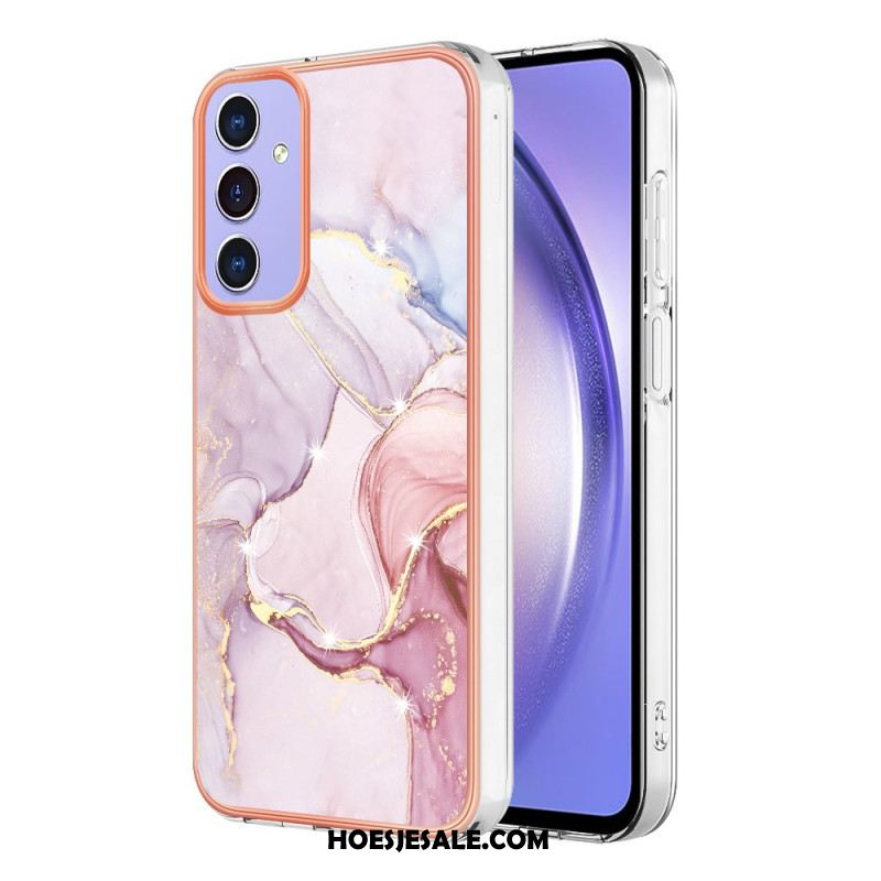 Cover Hoesje Samsung Galaxy A15 5g Telefoonhoesje Marmereffect