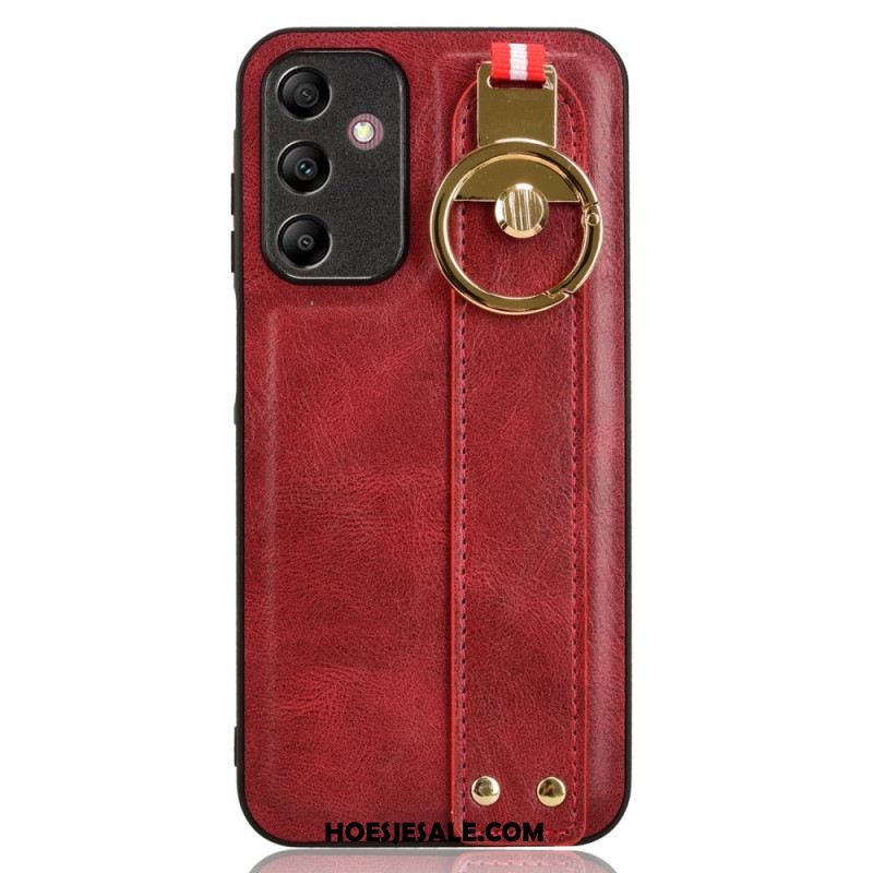 Cover Hoesje Samsung Galaxy A15 Telefoonhoesje Flesopener En Riem