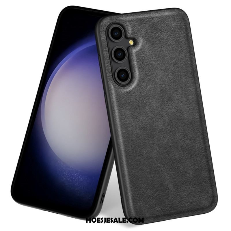 Cover Hoesje Samsung Galaxy A16 5g Telefoonhoesje Retro Lederen Stijl