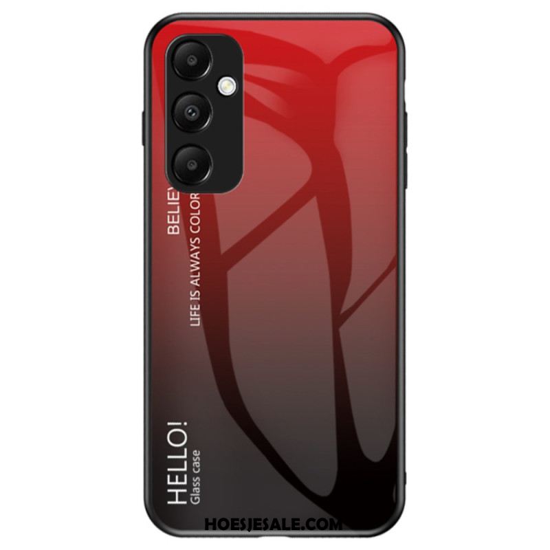 Cover Hoesje Samsung Galaxy A55 5g Telefoonhoesje Hallo Gehard Glas