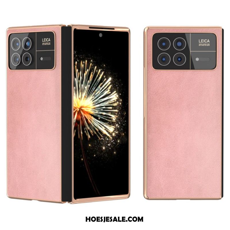 Cover Hoesje Xiaomi Mix Fold 3 Telefoonhoesje Glad Oppervlak