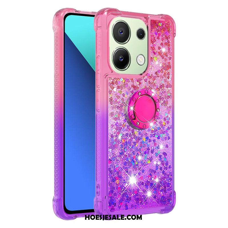 Cover Hoesje Xiaomi Redmi Note 13 4g Telefoonhoesje Glitterringhouder