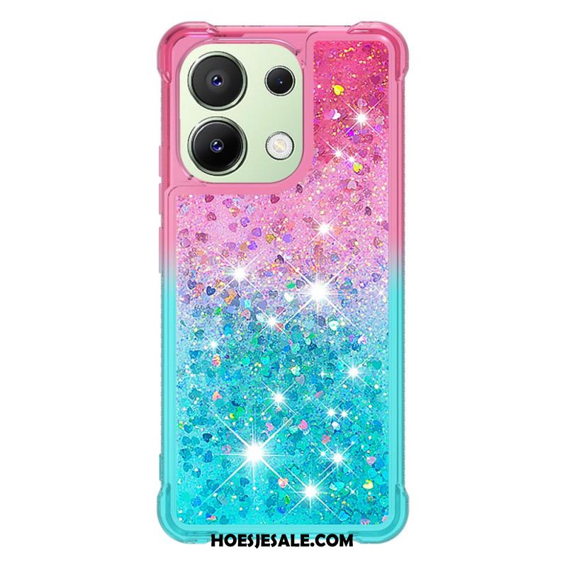 Cover Hoesje Xiaomi Redmi Note 13 4g Telefoonhoesje Glitterverloop