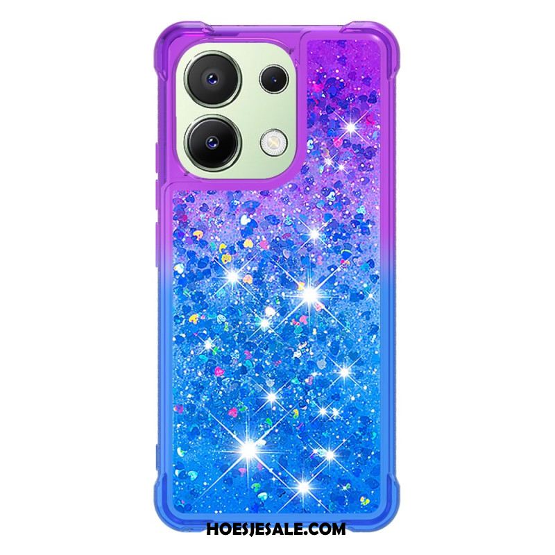 Cover Hoesje Xiaomi Redmi Note 13 4g Telefoonhoesje Glitterverloop