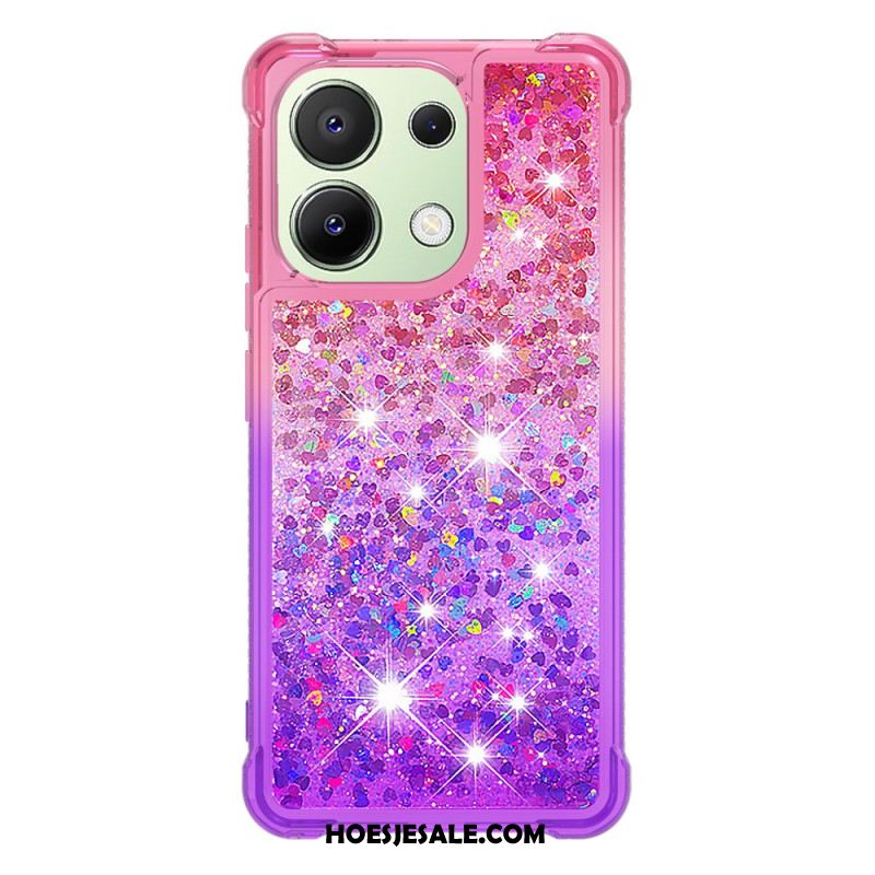 Cover Hoesje Xiaomi Redmi Note 13 4g Telefoonhoesje Glitterverloop