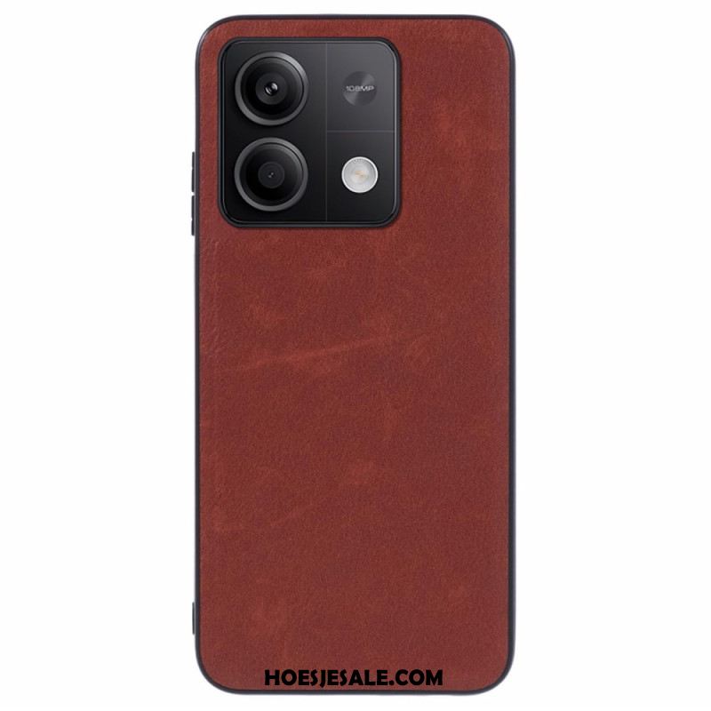 Cover Hoesje Xiaomi Redmi Note 13 4g Telefoonhoesje Retrotextuur