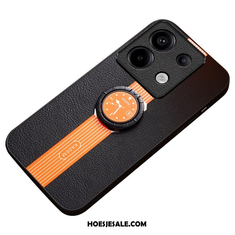 Cover Hoesje Xiaomi Redmi Note 13 Pro 5g Telefoonhoesje Designhorloge Met Ringsteun Kadem