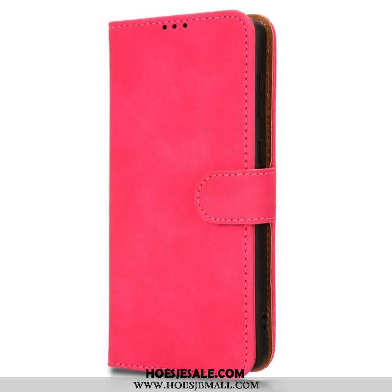 Cover Samsung Galaxy M55 5g Suède Stijl