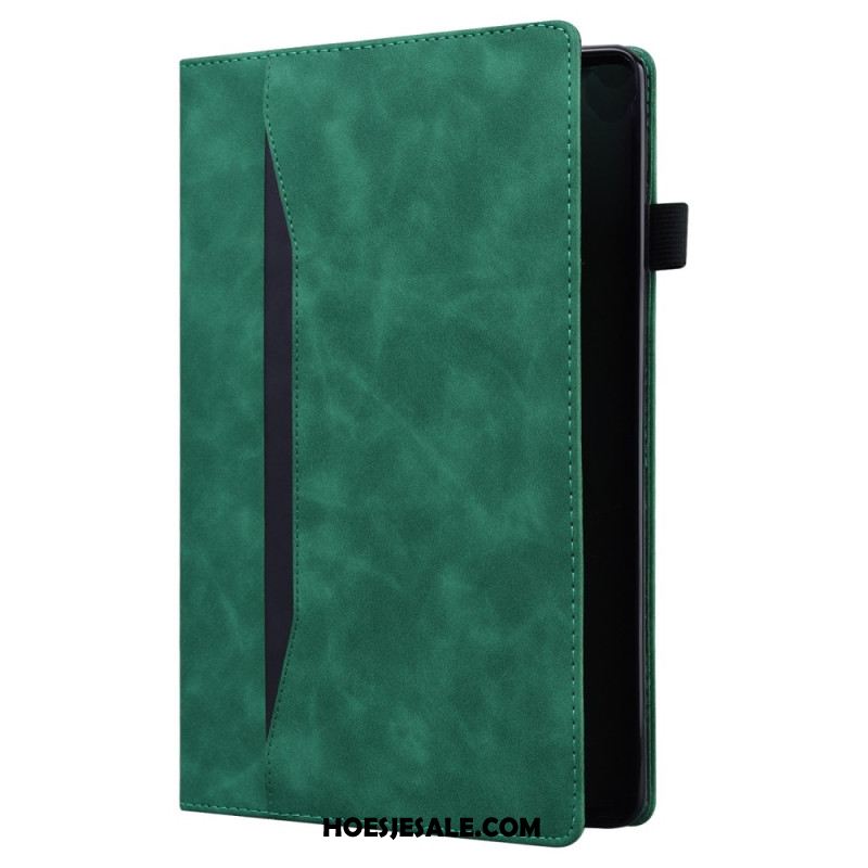 Cover Samsung Galaxy Tab S9 Plus Met Buitenvak En Pennenhouder