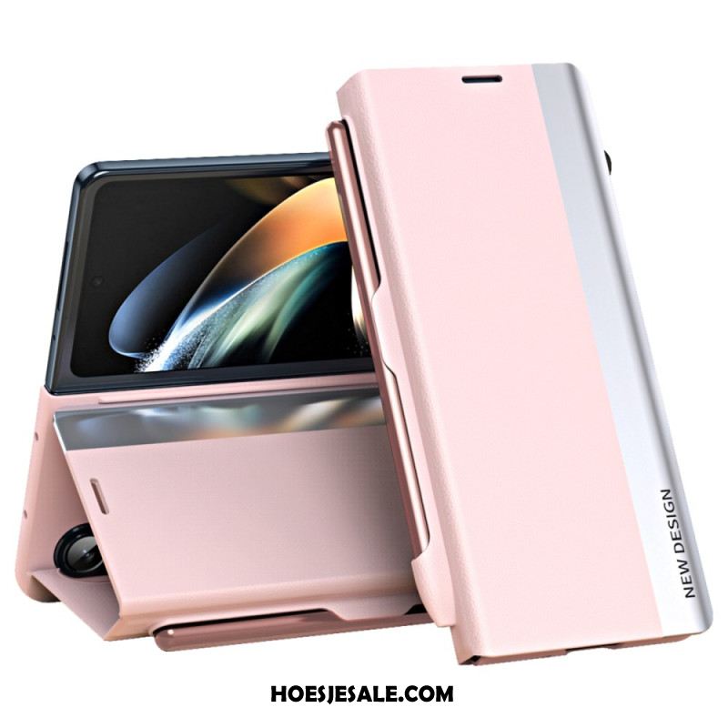 Cover Samsung Galaxy Z Fold 6 Nieuw Ontwerp Bescherming Hoesje