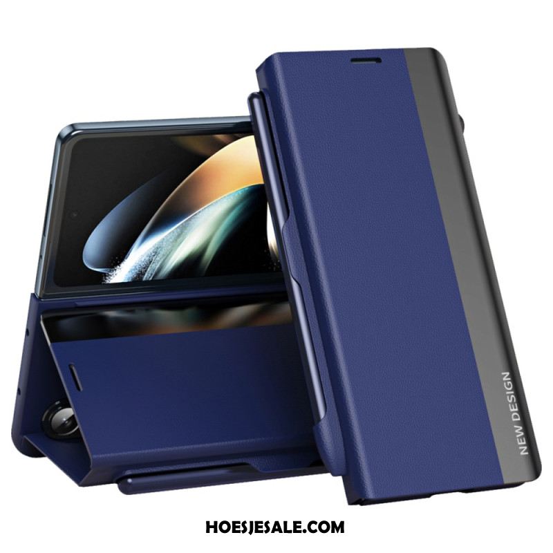 Cover Samsung Galaxy Z Fold 6 Nieuw Ontwerp Bescherming Hoesje