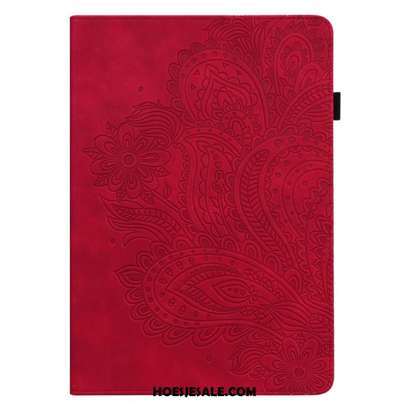 Cover Voor Samsung Galaxy Tab S9 Bloemmotief