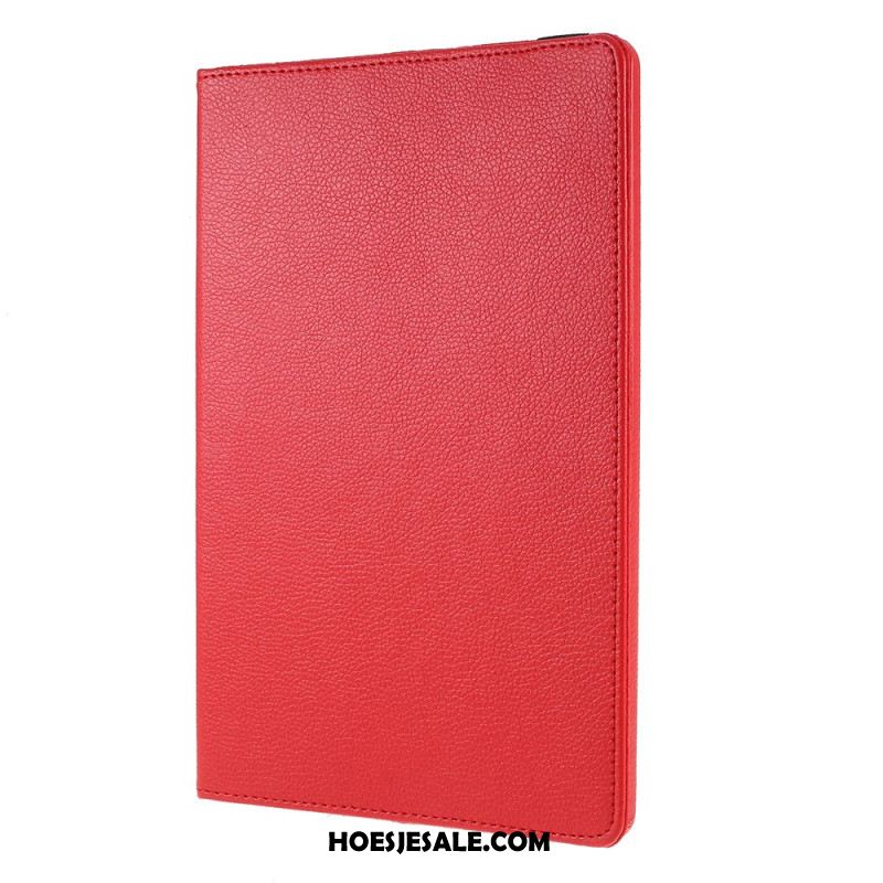 Cover Voor Samsung Galaxy Tab S9 Draaiknop Met Elastiek