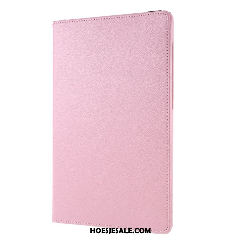 Cover Voor Samsung Galaxy Tab S9 Draaiknop Met Elastiek