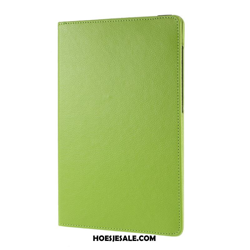 Cover Voor Samsung Galaxy Tab S9 Draaiknop Met Elastiek