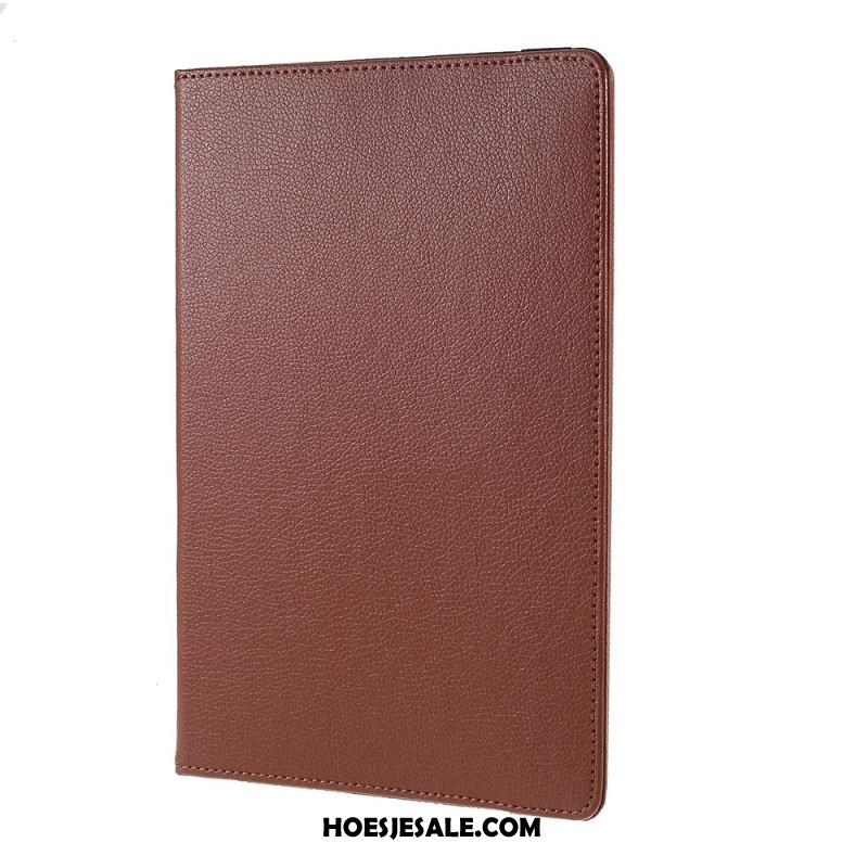 Cover Voor Samsung Galaxy Tab S9 Draaiknop Met Elastiek