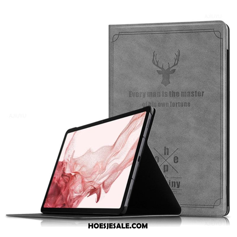 Cover Voor Samsung Galaxy Tab S9 Fe Plus Herten