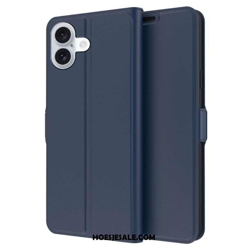 Cover iPhone 16 Plus Kaarthouder Bescherming Hoesje