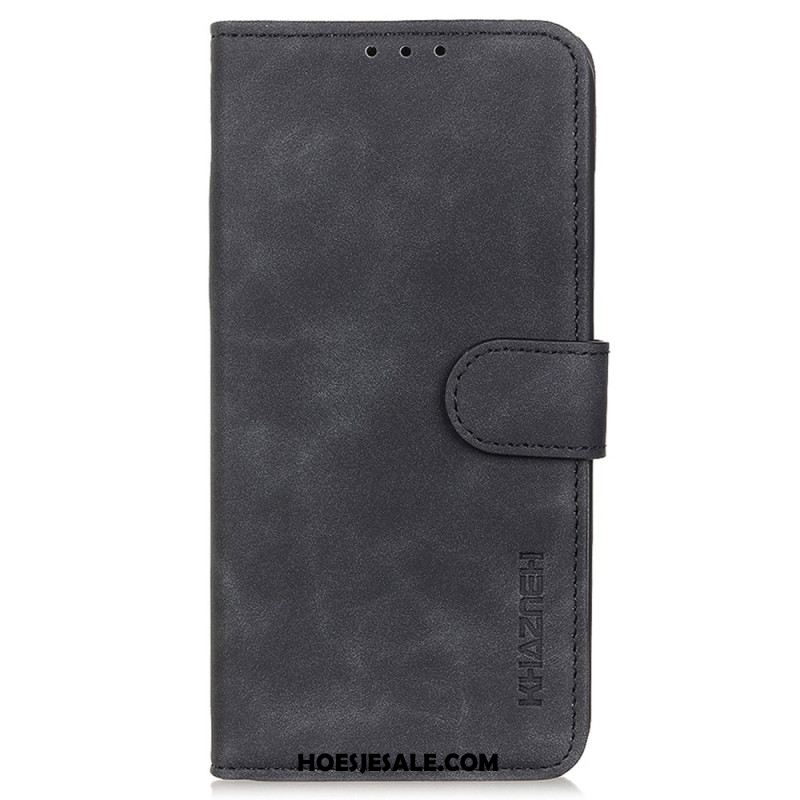 Flip Case Leren Huawei Nova 12s Retrotextuur Khazneh