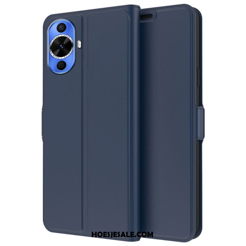 Flip Case Leren Huawei Nova 12s Ultrafijn