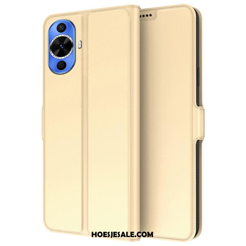 Flip Case Leren Huawei Nova 12s Ultrafijn