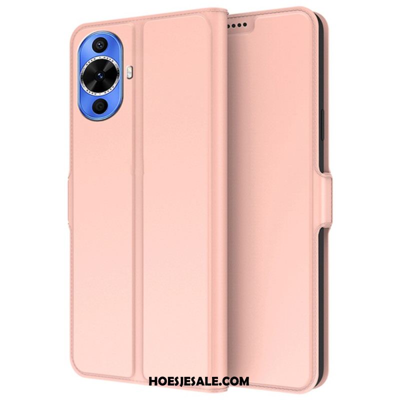 Flip Case Leren Huawei Nova 12s Ultrafijn