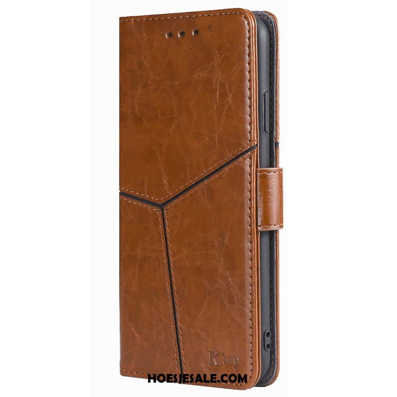 Flip Case Leren Huawei Pura 70 Vintage Gestileerd