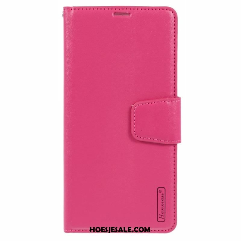 Flip Case Leren Oppo A98 5g Molenserie Hanman