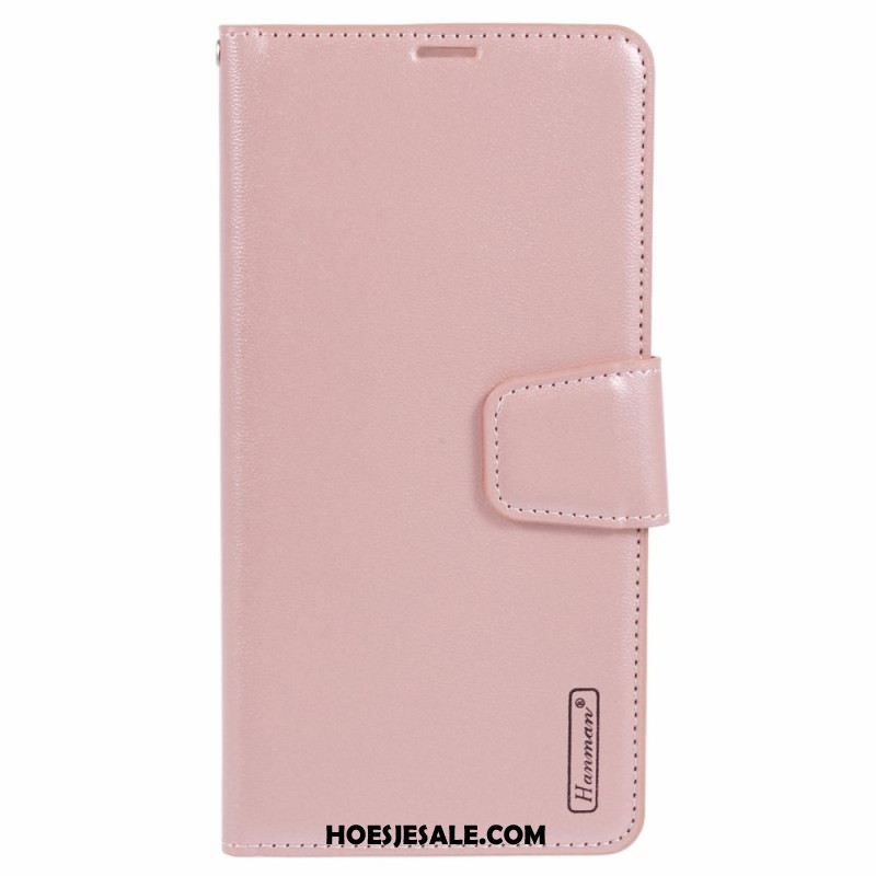 Flip Case Leren Oppo A98 5g Molenserie Hanman