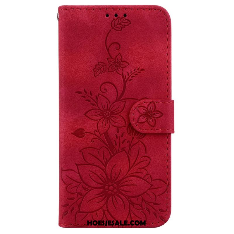 Flip Case Leren Oppo Reno 11 Pro 5g Floraliën