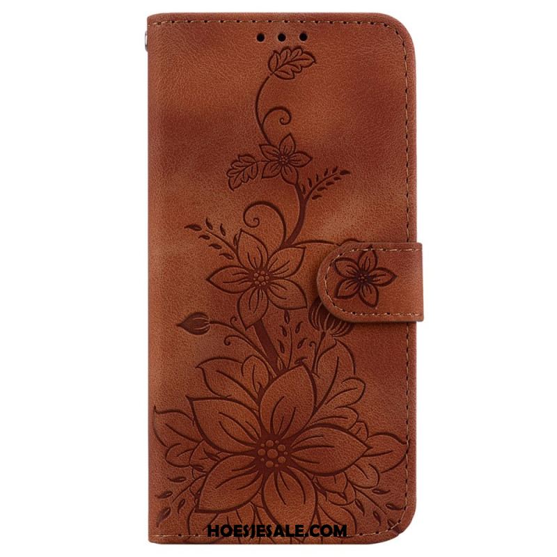 Flip Case Leren Oppo Reno 11 Pro 5g Floraliën