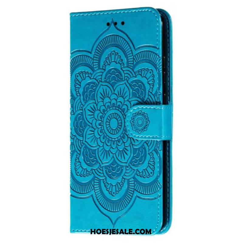 Flip Case Leren Samsung Galaxy A16 5g Mandala-bandpatroon