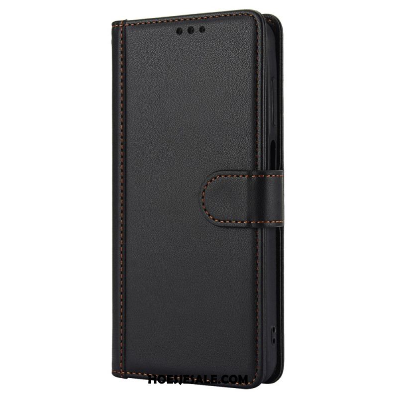 Flip Case Leren Samsung Galaxy A16 5g Portemonnee Met Riempje