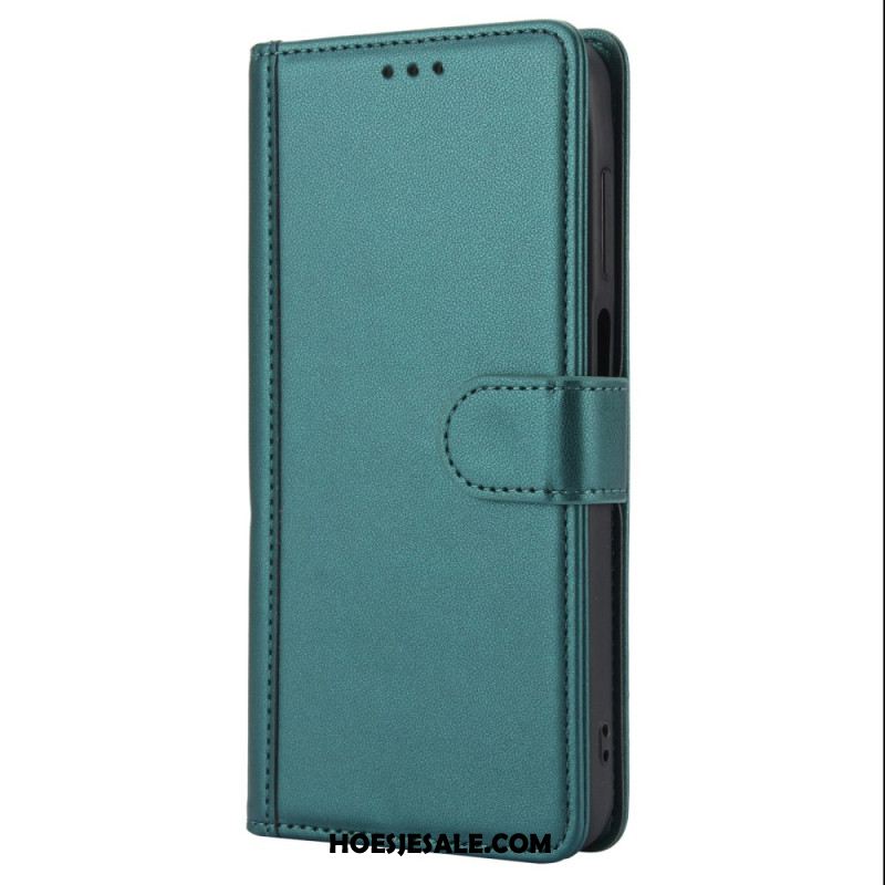 Flip Case Leren Samsung Galaxy A16 5g Portemonnee Met Riempje