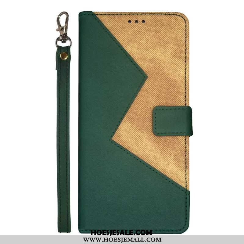 Flip Case Leren Samsung Galaxy A55 5g Idewei