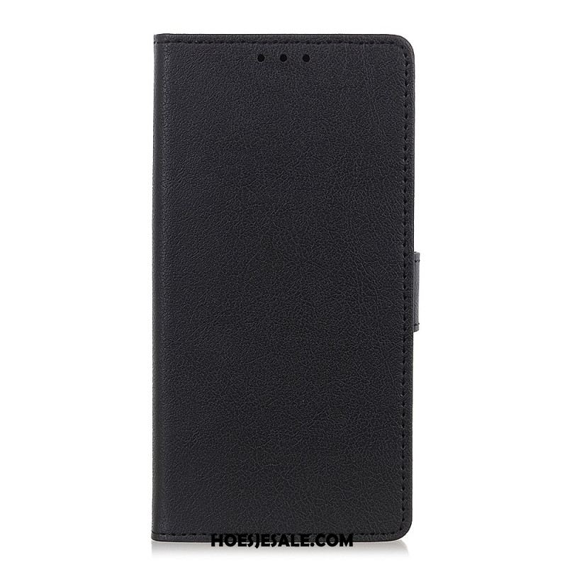 Flip Case Leren Samsung Galaxy S24 Fe Klassiek